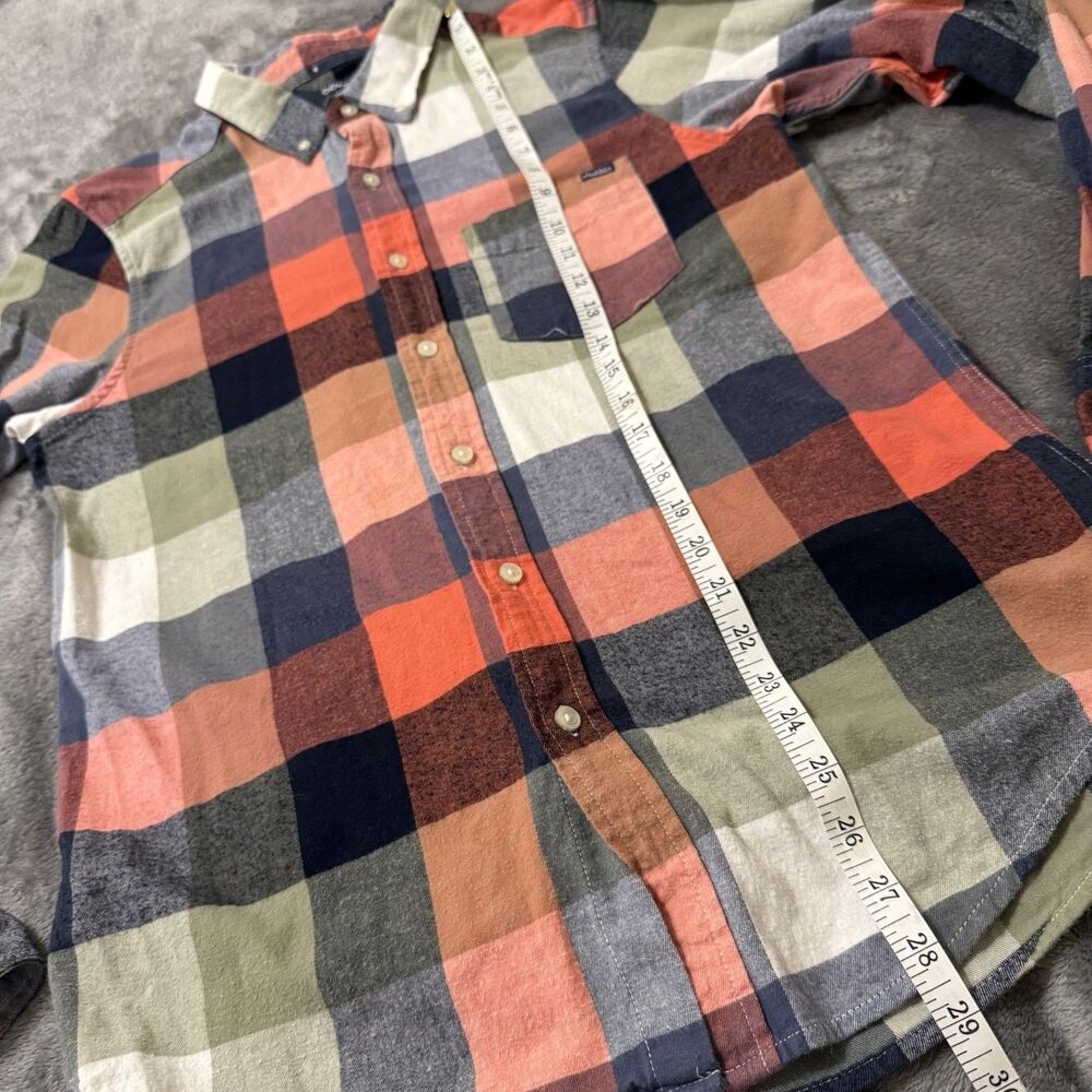 Chubbies Shirt Mens Large‎ Brushed Flannel Checkered Midweight Slim Fit Comfort - Picture 5 of 7